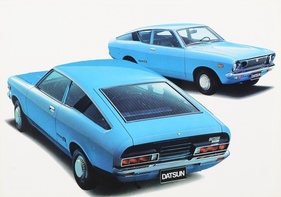 Datsun 120 Y Coupé (1974) – charakteristisches Heck