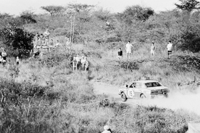 Datsun 1800 SSS (1973) - an der 21. East African Safari Rallye