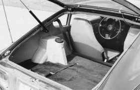 Datsun 240 Z (1972) - geräumiger Kofferraum