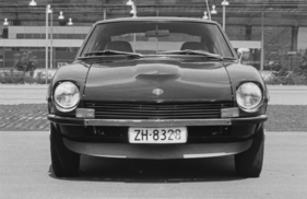 Datsun 240 Z (1972) - kraftvolle Front Datsun 240 Z (1972) - kraftvolle Front