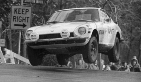 Datsun 240 Z (1973) - bei der Press on Regardless (POR) Rallye in den USA