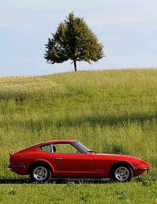 Datsun 240 Z (1974) - die Wolfrace-Felgen waren eine zeitgenössische Tuning-Möglichkeit