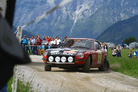 Datsun 240 Z bei den Gruppe B Rallyelegenden in Saalfelden am Steinernen Meer Datsun 240 Z bei den Gruppe B Rallyelegenden in Saalfelden am Steinernen Meer