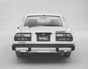 Datsun 280 ZX (1978) - Heckansicht des Zweisitzers