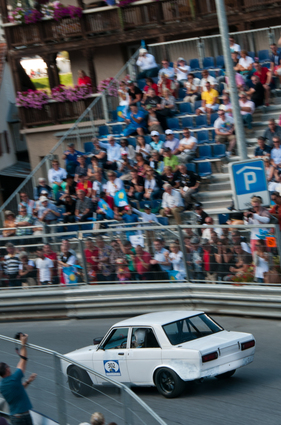 Datsun 510 Bluebird (1971) an der Arosa ClassicCar 2013 – Arosa Classic Sport Trophy