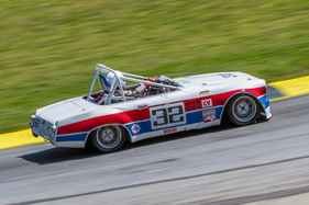 Datsun BRE Roadster SRL-311 (1970) am Classic Motorsports Mitty 2018