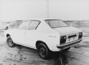 Datsun Cherry 100A F-II (1975) - vor der Auslieferung Mitte 1976 am Amsterdamer Hafen gesichtet