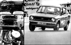 Datsun Cherry (1975) - barock, aber mit sehr guten Fahrleistungen und Fahreigenschaften