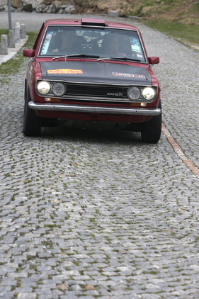 Datsun P510 (1968) - an der Rallye Peking-Paris 2013 - Sonderprüfung Tremola Tag 31