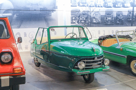 David (1987) - Dreirad mit 345 cm3 aus Spanien - Microcars-Sonderschau Pantheon 2022/2023