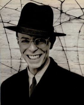 David Bowie in einer Werbung von Mercedes-Benz im Jahr 1999