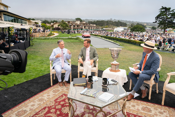Bild David Gooding anlässlich des Pebble Beach Concours d'Elégance 2021
