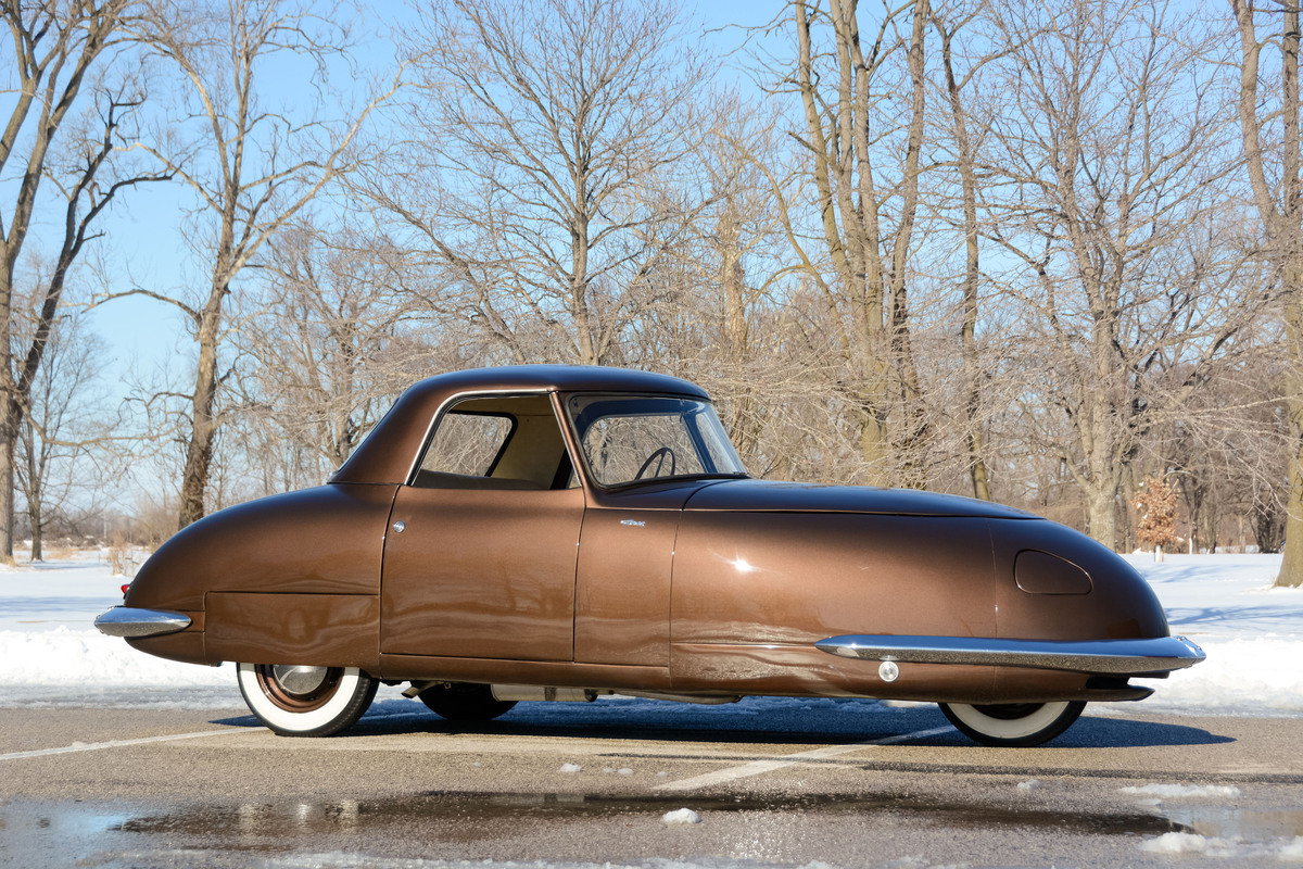Davis Divan (1948) – Dreirädriges Zukunftsauto von Gary Davis
