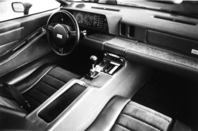 De Lorean DMC-12 (1979) - Interieur des Vorserienprototyps