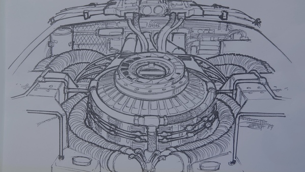 De Lorean DMC-12 (1982) - Filmauto-Replika - Planzeichnung von damals