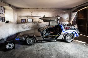 De Lorean mit Filmlook - Classic Days Schloss Dyck 2014 De Lorean mit Filmlook - Classic Days Schloss Dyck 2014