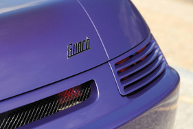 De Tomaso Guará (1998) - die Typenbezeichnung am Heck