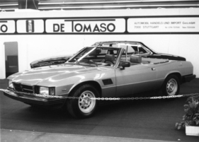 De Tomaso Longchamp (1981) - auf deutsche Initiative entstandenes Cabriolet - IAA 1981
