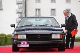 De Tomaso Longchamp GTS Serie 2 (1979) - am Concorso d'Eleganza Italiauto in St. Urban am 3. Mai 2015