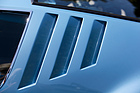 De Tomaso Mangusta (1969) - mit charakteristischen Lufteinlässen - V8-/I6-Hybridtreffen in der Motorworld Kemptthal 2021