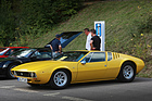 De Tomaso Mangusta (1969) - mit dem V8 als Mittelmotor - V8- und I6-Hybrid-Treffen Kemptthal 2020