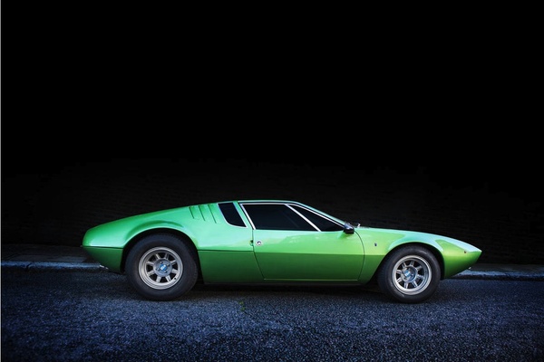 De Tomaso Mangusta (1970) - als Lot 19 an der Versteigerung von Bonhams in London vom 1. Dezember 2013 im Angebot