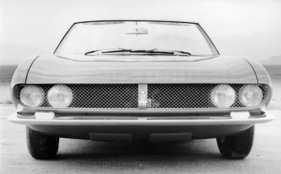 De Tomaso Pampero (1966) - Vorderansicht des Konzeptfahrzeugs
