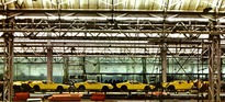 De Tomaso Pantera (1971) - Produktion bei Vignale - aus einer Werksdokumentation