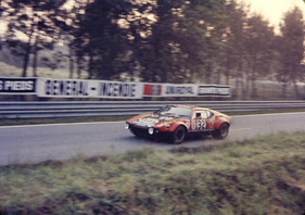De Tomaso Pantera (1972) in Le Mans - Der De Tomaso Pantera von Claude Dubois