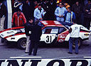 De Tomaso Pantera (1972) mit Startnummer #31 in Le Mans 1972 - Escuderia Montjuich mit den Schweizer Rennfahrern Herbert Müller und Cox Kocher