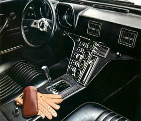 De Tomaso Pantera (1974) - Interieur des Modelles für 1974