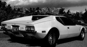 De Tomaso Pantera (1975) - Heckansicht des potenten Sportwagens