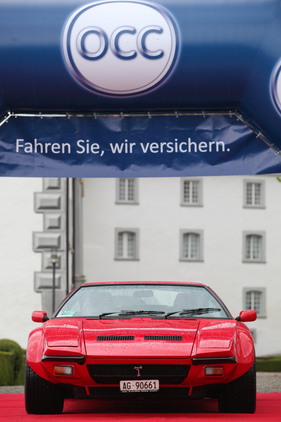 De Tomaso Pantera (1975) - am Concorso d'Eleganza Italiauto in St. Urban am 3. Mai 2015