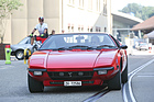De Tomaso Pantera (1977) - flaches Mittelmotorcoupé bei der Anfahrt - V8-/I6-Hybridtreffen in der Motorworld Kemptthal 2021