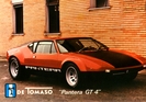 De Tomaso Pantera GT 4 (1974) - Side view - Factory promotional material