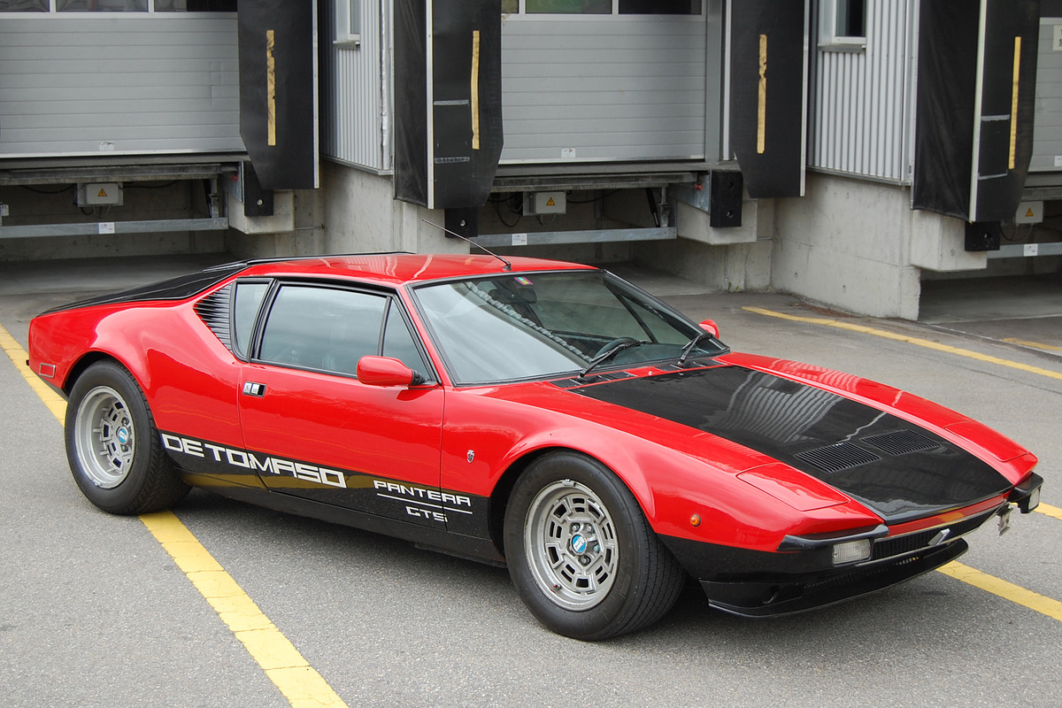 De Tomaso Pantera GTS (1973) - angeboten an der Auktion der Oldtimer Galerie in Toffen vom 28. April 2012