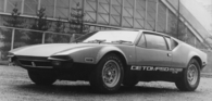 De Tomaso Pantera GTS (1973) - aufgenietete Kotflügelverbreiterungen am werksbeschleunigten Pantera