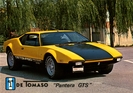 De Tomaso Pantera GTS (1974) - Dreiviertelsicht - Werkspromotionsmaterial