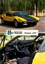 De Tomaso Pantera GTS (1974) - Postkarte, die zu Promotionszwecken eingesetzt wurde, zeigt auch das Interieur