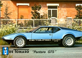 De Tomaso Pantera GTS (1974) - Silhouette der GTS-Version