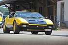De Tomaso Pantera GTS (1976) - in typischer Farbgebung - V8-/I6-Hybridtreffen in der Motorworld Kemptthal 2021