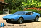 De Tomaso Pantera L (1974) - ein früher Pantera, ohne Verbreiterungen und Spoiler - Werkspromotionsmatierial