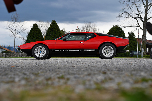 De Tomaso Pantera - offered at the auction of the Oldtimer Gallery on the occasion of the Swiss Classic World on June 1, 2024 in Lucerne
