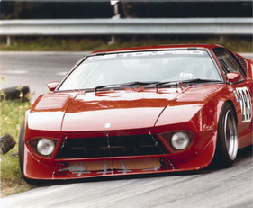 De Tomaso Pentera (1975) - Friedrich mit dem Pantera in Les Rangier