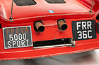 De Tomaso Sport 5000 Spyder Fantuzzi (1965) – Auch vom Herumstehen gibt es Gebrauchsspuren