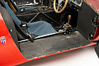 De Tomaso Sport 5000 Spyder Fantuzzi (1965) – Offene Schaltkulisse des Colotti 5-Gang-Getriebes
