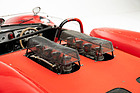 De Tomaso Sport 5000 Spyder Fantuzzi (1965) – Vier Fallstrom-Doppelvergaser versorgen den Ford V8 mit Futter