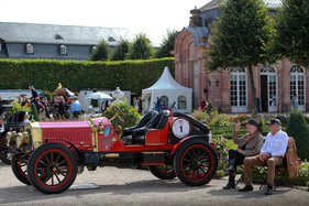 DeDion Bouton Grand Prix (1908) - geehrt als treuester Teilnehmer - Classic-Gala Schwetzingen 2020
