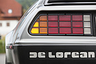 DeLorean DMC-12 (1981) - Heckleuchten und Markenschriftzug