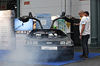 DeLorean DMC-12 (1982) - ganz schön viel Rauch um den Chromstahl-Sportwagen - Bremen Classic Motorshow 2019